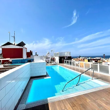 Studio Tr With Wifi, Balcony Y Spectacular View In Puerto De La Cruz Apartamento
