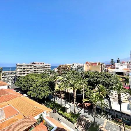 Studio Tr With Wifi, Balcony Y Spectacular View In Puerto De La Cruz Apartamento